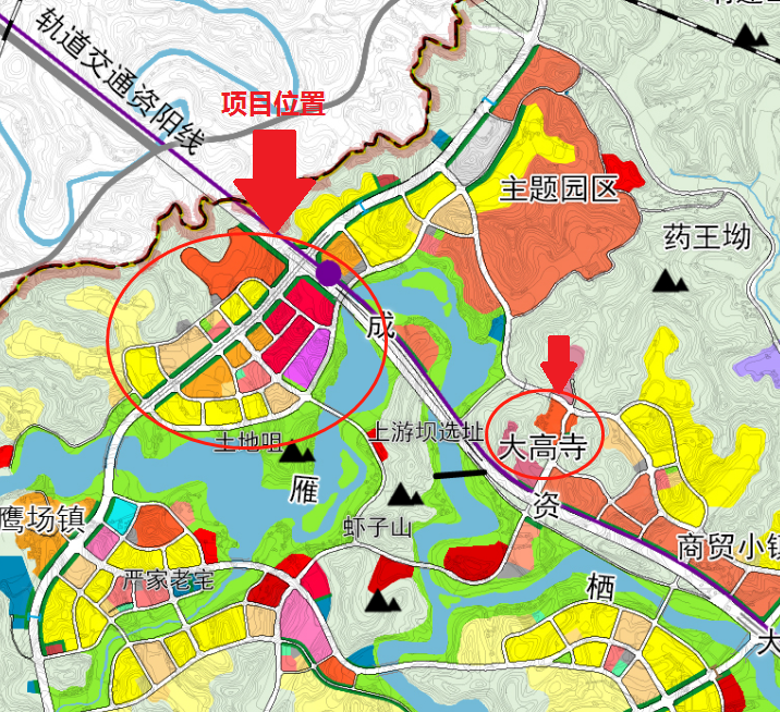 围观资阳临空经济区重点项目信息曝光含住宅政务中心学校酒店